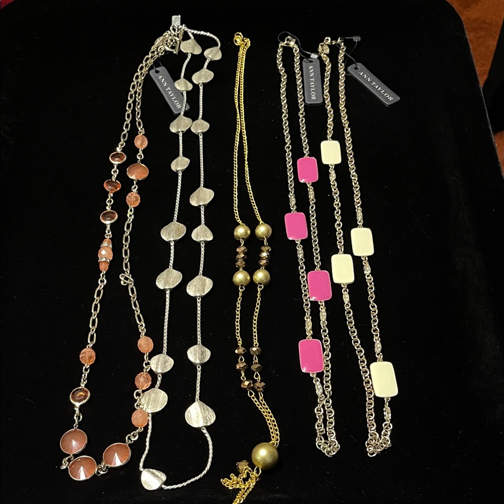 Elegant Multi-Color Necklace Set